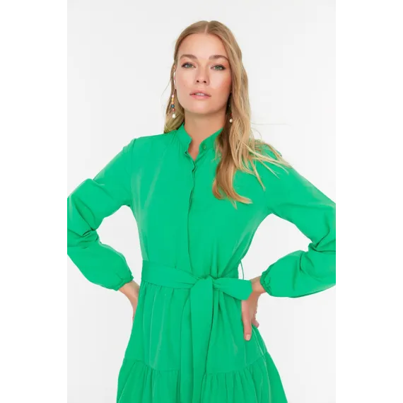 Платье TRENDYOL MODEST, Цвет: Зеленый, Размер: 40, изображение 2