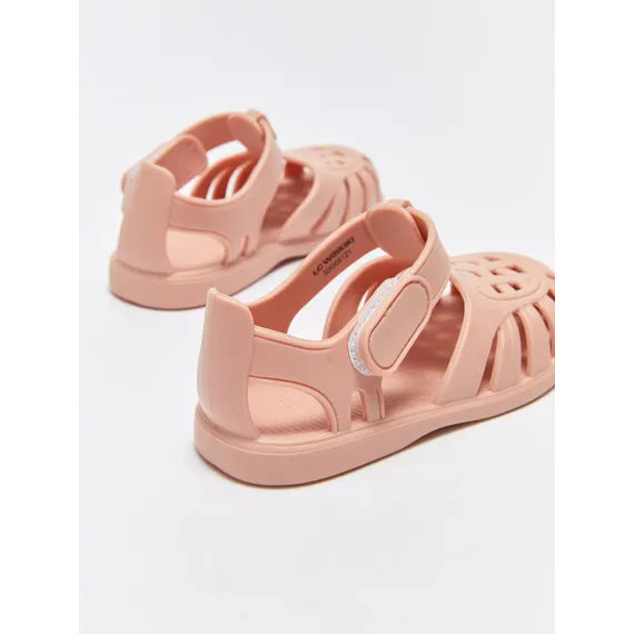 Gyz çaga sandal LC Waikiki, Reňk: Gülgüne, Ölçeg: 27, 5 image
