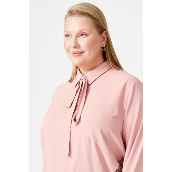 Zenan bluzka Love My Body (ADL), Reňk: Gülgüne, Ölçeg: 40, 2 image