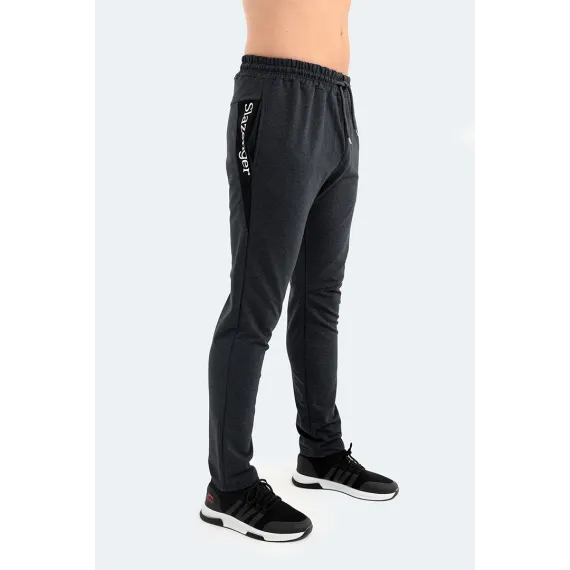 Спортивные штаны SLAZENGER, Цвет: Антрацит, Размер: L, изображение 5