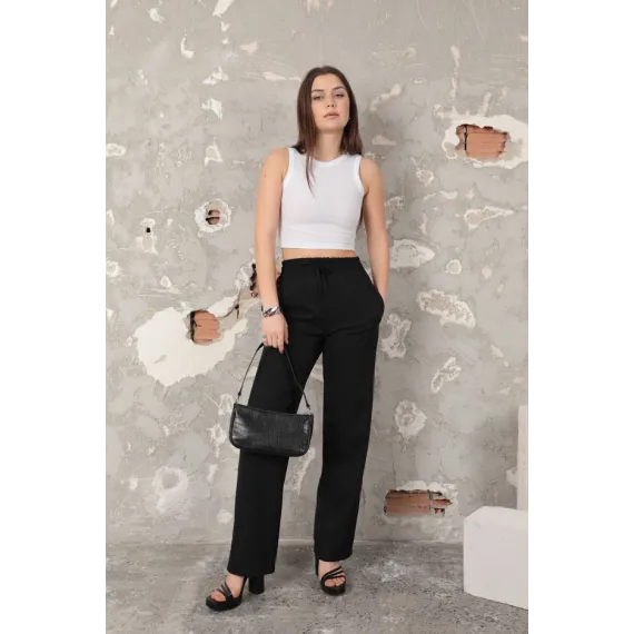 Брюки Kaktus Moda, Цвет: Черный, Размер: S