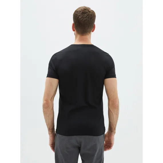 Футболка LC Waikiki, Цвет: Черный, Размер: 2XL, изображение 5