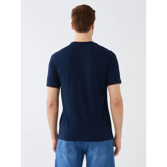 Футболка LC Waikiki, Цвет: Темно-синий, Размер: 2XL, изображение 5