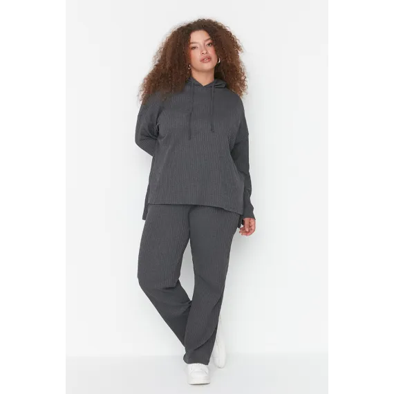 Комплект Trendyol Curve, Цвет: Антрацит, Размер: 2XL, изображение 4