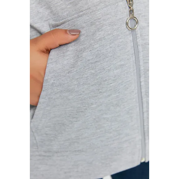 Кардиган Trendyol Curve, Цвет: Серый, Размер: 4XL, изображение 3