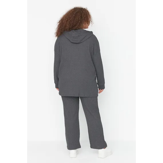 Комплект Trendyol Curve, Цвет: Антрацит, Размер: 2XL, изображение 5