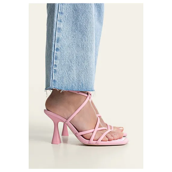 Босоножки Stradivarius, Цвет: Розовый, Размер: 36