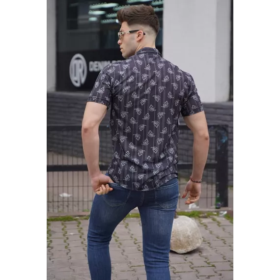 Erkekler üçin köýnek Madmext, Reňk: Gara, Ölçeg: M, 2 image