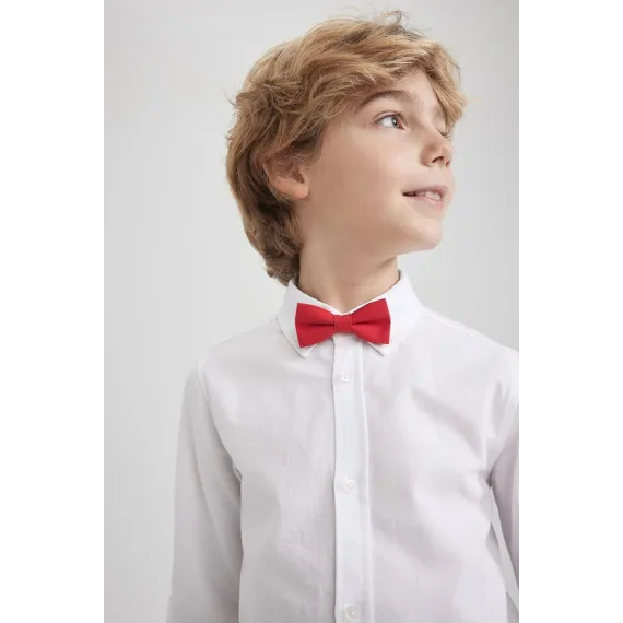 Рубашка DeFacto, Цвет: Белый, Размер: 11-12 лет, изображение 5
