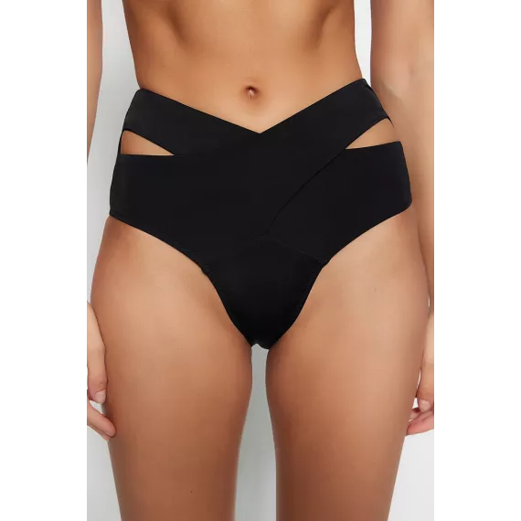 Zenan kupalnik aşaky bölegi TRENDYOLMILLA, Reňk: Gara, Ölçeg: 36, 3 image
