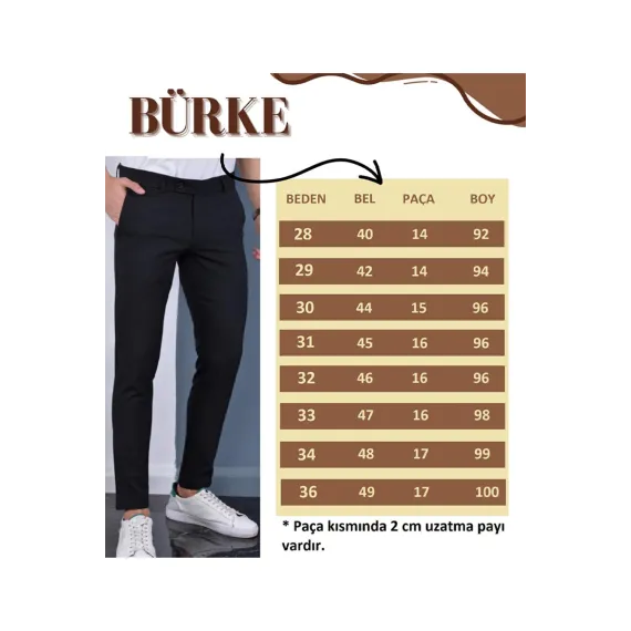 Брюки Bürke, Цвет: Черный, Размер: 36, изображение 2
