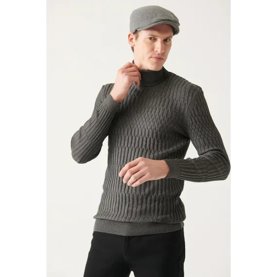 Erkek žempir AVVA, Reňk: Antrasit, Ölçeg: 2XL, 3 image