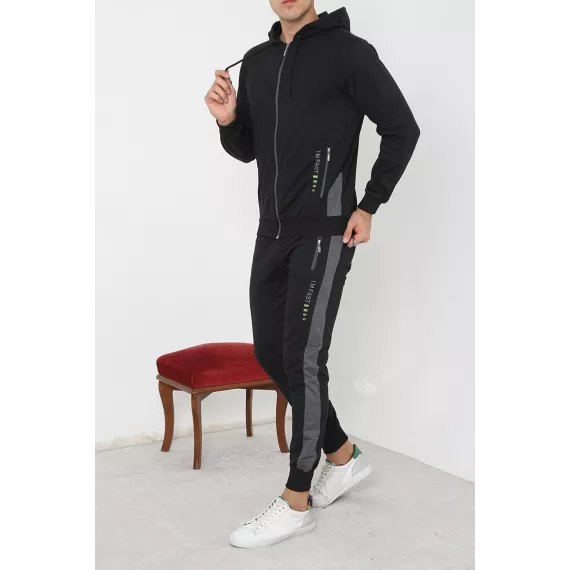 Erkek sport komplekt 3MODA, Reňk: Gara, Ölçeg: XL, 3 image