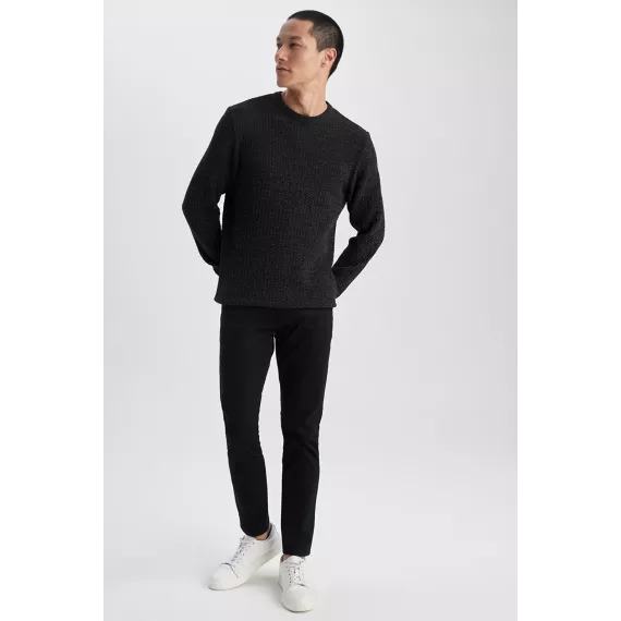 Erkek žempiri DeFacto, Reňk: Gara, Ölçeg: XL, 2 image