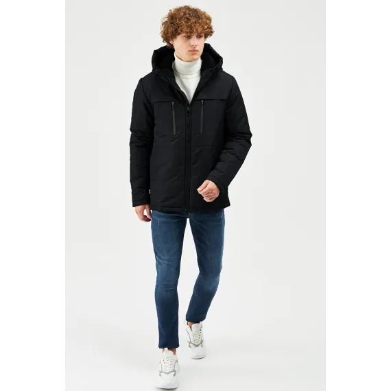 Куртка River Club, Цвет: Черный, Размер: 3XL, изображение 2