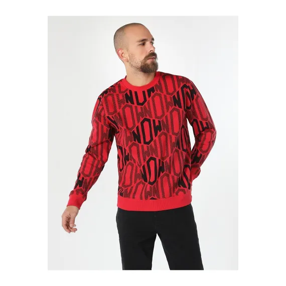 Свитшот Colin's, Цвет: Красный, Размер: XL, изображение 4