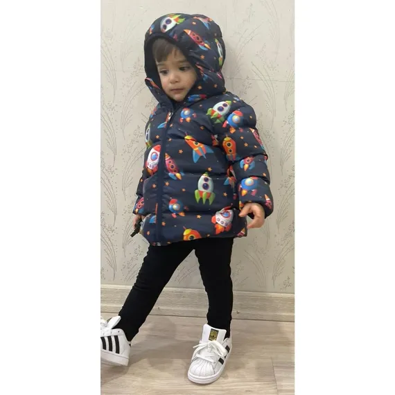 Куртка Freemen, Цвет: Темно-синий, Размер: 5-6 лет, изображение 4