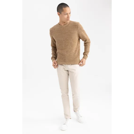 Свитер DeFacto, Цвет: Коричневый, Размер: L, изображение 2