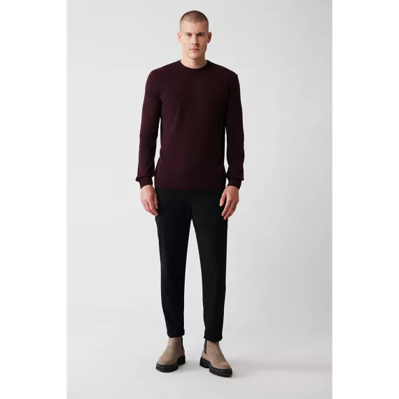 Erkek žempir AVVA, Reňk: Çuňňur gyzyl , Ölçeg: XL, 5 image