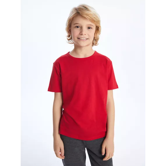 Футболка LC Waikiki, Цвет: Красный, Размер: 9-10 лет, изображение 3