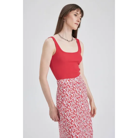 Zenan top DeFacto, Reňk: Gyzyl, Ölçeg: 2XL, 4 image