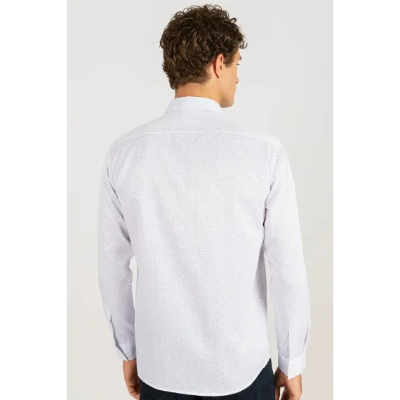 Erkek köýnek Tudors, Reňk: Ak, Ölçeg: 2XL, 4 image