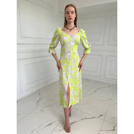 Платье Hotfashion, Цвет: Зеленый, Размер: S, изображение 2