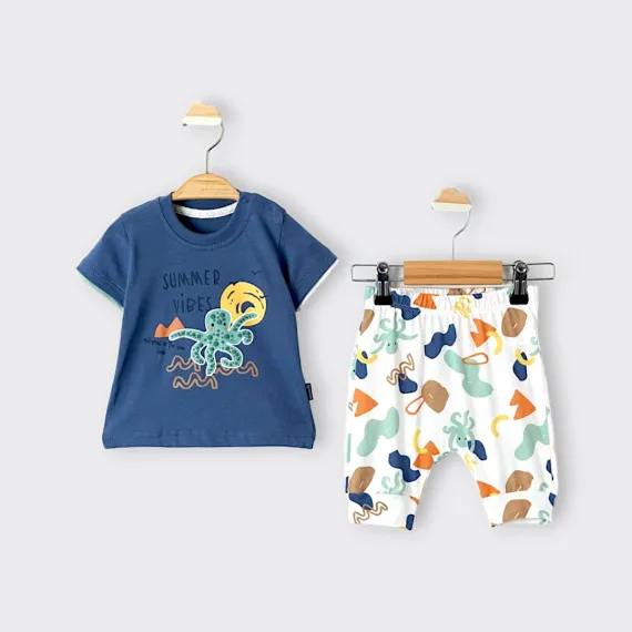 Çaga komplekti MINIWORLD, Reňk: Indigo, Ölçeg: 18-24 aý