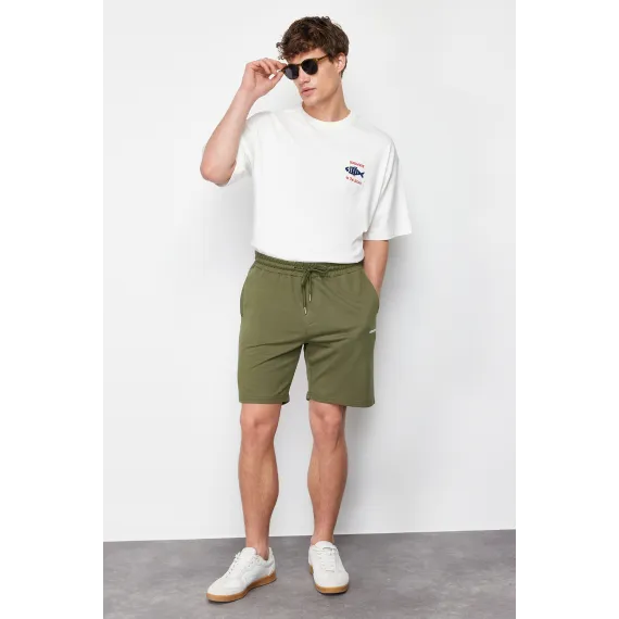 Шорты TRENDYOL MAN, Цвет: Хаки, Размер: 2XL, изображение 2