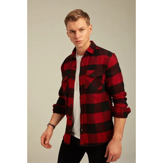 Erkek köýnegi COOL TARZ, Reňk: Gyzyl, Ölçeg: 2XL