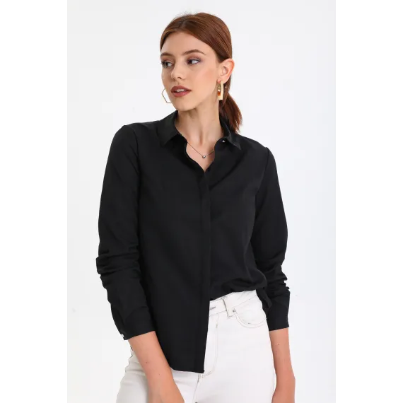 Zenanlar üçin köýnek PERA MODA, Reňk: Gara, Ölçeg: 36