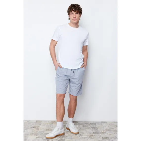 Erkekler üçin şorty TRENDYOL MAN, Reňk: Çal, Ölçeg: 2XL