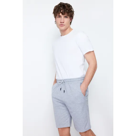 Erkekler üçin şorty TRENDYOL MAN, Reňk: Çal, Ölçeg: 2XL, 2 image
