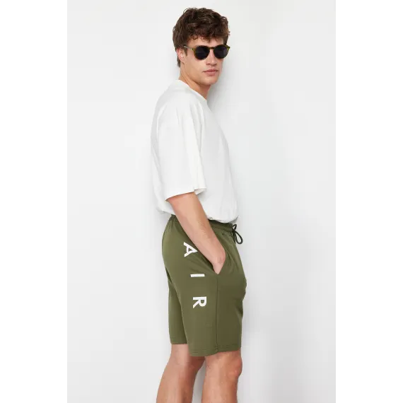 Шорты TRENDYOL MAN, Цвет: Хаки, Размер: 2XL, изображение 3
