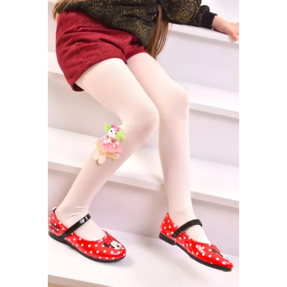 Kiçi gyz baletka MINNIE MOUSE, Reňk: Gyzyl, Ölçeg: 25, 3 image
