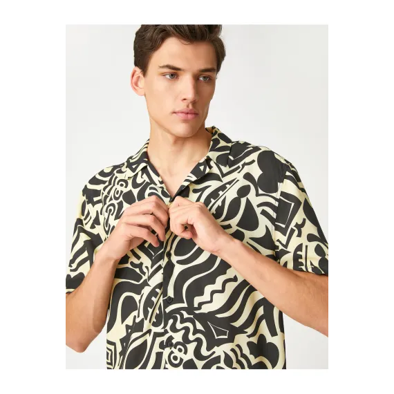 Erkek köýnegi Koton, Reňk: Goňur, Ölçeg: 2XL