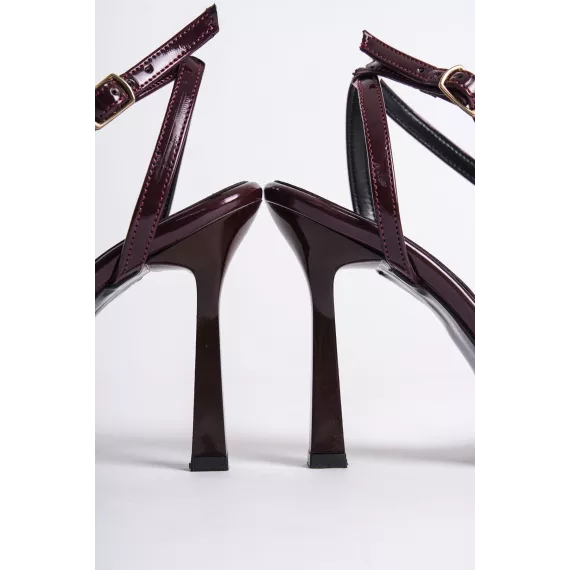 Туфли Entella Store, Цвет: Бордовый, Размер: 39, изображение 2
