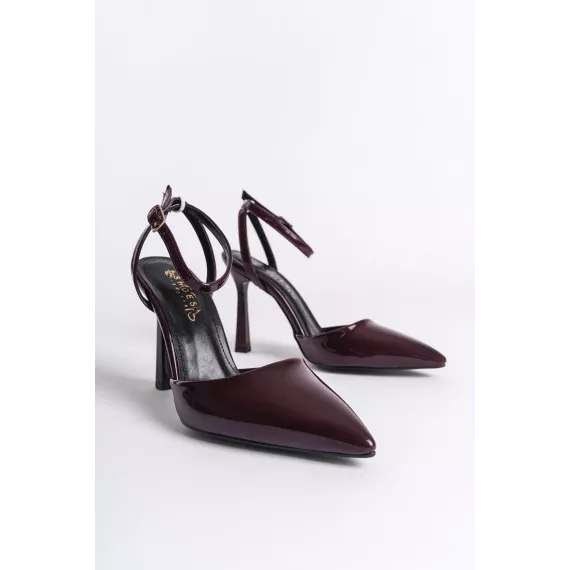 Туфли Entella Store, Цвет: Бордовый, Размер: 38