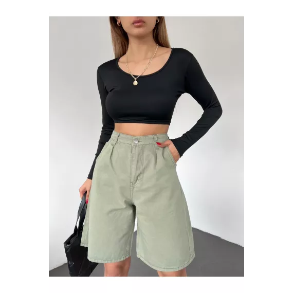 Бермуды LB Laluna Butik, Цвет: Хаки, Размер: 34