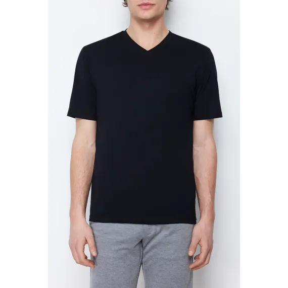 Футболка TRENDYOL MAN, Цвет: Черный, Размер: 3XL, изображение 3