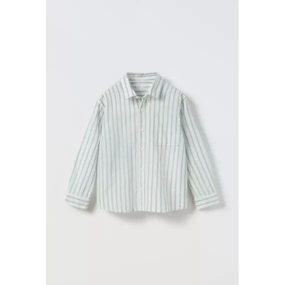 Рубашка ZARA, Цвет: Разноцветный, Размер: 7 лет