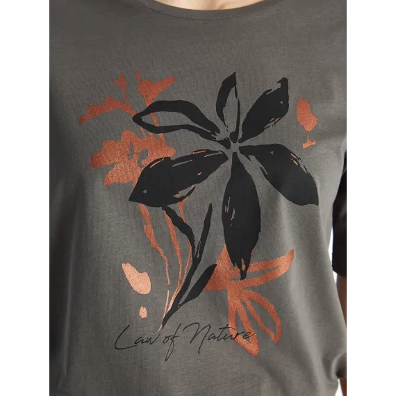Футболка LC Waikiki, Цвет: Антрацит, Размер: 3XL, изображение 4