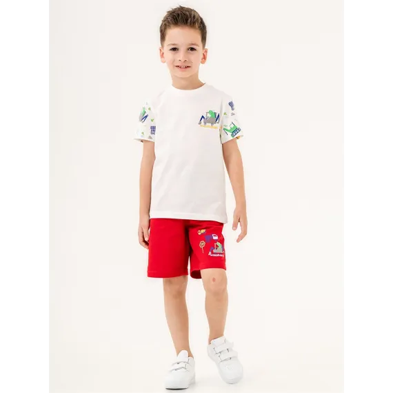 Комплект Mışıl Kids, Цвет: Красный, Размер: 3-4 года