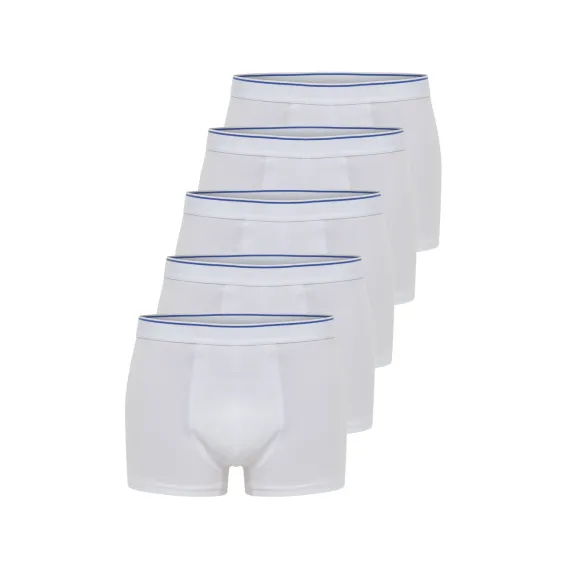 Bokser 5 sany TRENDYOL MAN, Reňk: Ak, Ölçeg: XL