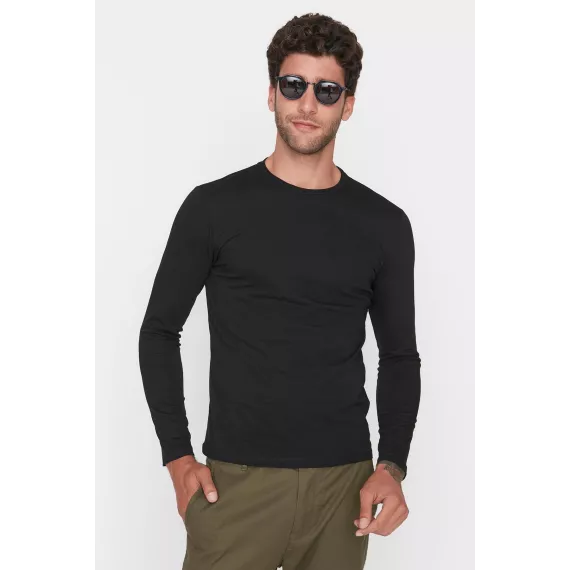 Футболка TRENDYOL MAN, Цвет: Черный, Размер: 2XL, изображение 3