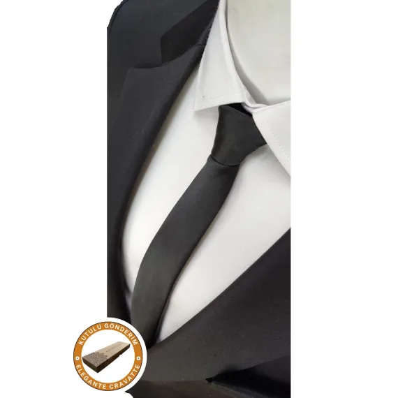 Галстук Elegante Cravatte, Цвет: Черный, Размер: STD