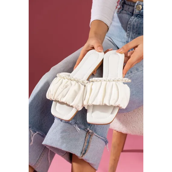 Zenanlar üçin şyppyk FUGA MODA, Reňk: Ak, Ölçeg: 39, 3 image
