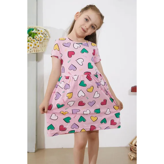 Çaga köýnek Cansın Mini, Reňk: Gülgüne, Ölçeg: 4-5 ýaş, 3 image
