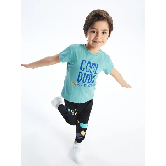 Футболка Calimera Kids, Цвет: Бирюзовый, Размер: 2-3 года