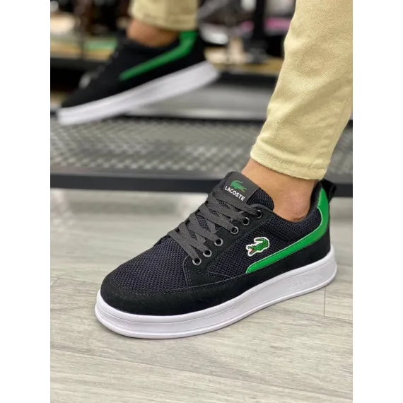 Кроссовки (реплика) Lacoste, Цвет: Черный, Размер: 44